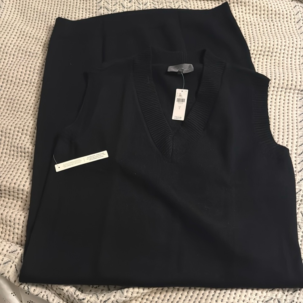 Sunday in Brooklyn Sweater Vest Midi Dress - NWT Sz L